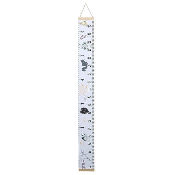 Cartoon Wall Hanging Kids Growth Chart Children Room Height Measure Ruler Decor Cartoon Wall Hanging Kids Growth Chart Children Room Height Measure Ruler Decor